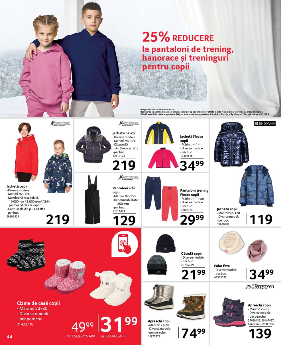catalog Selgros nealimentar